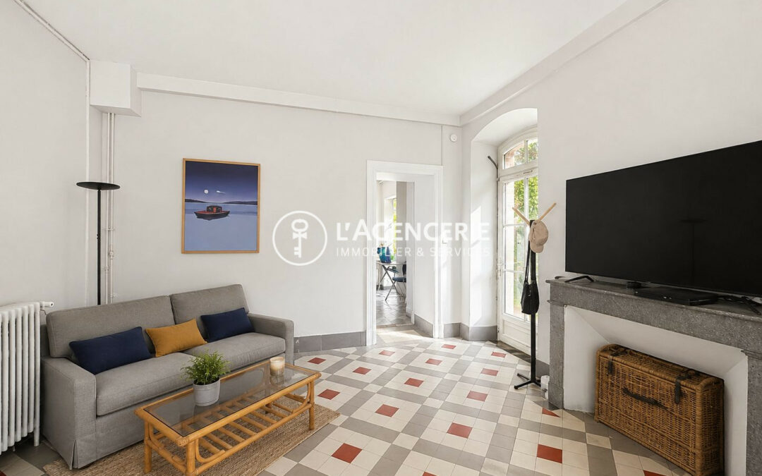 Appartement meublé jardin
