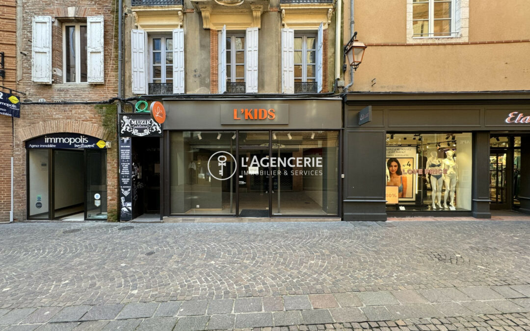 Local commercial 67 m² centre-ville