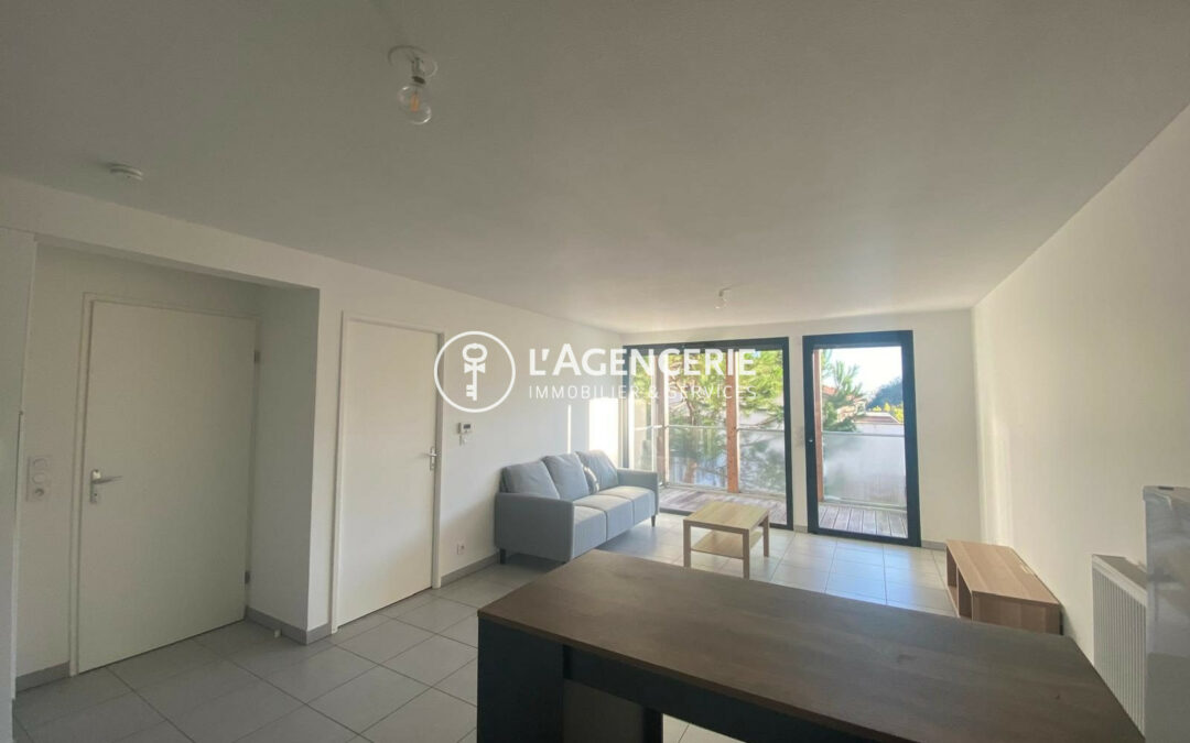 A LOUER A L’ANNEE T2 44 M2 – ANGLET