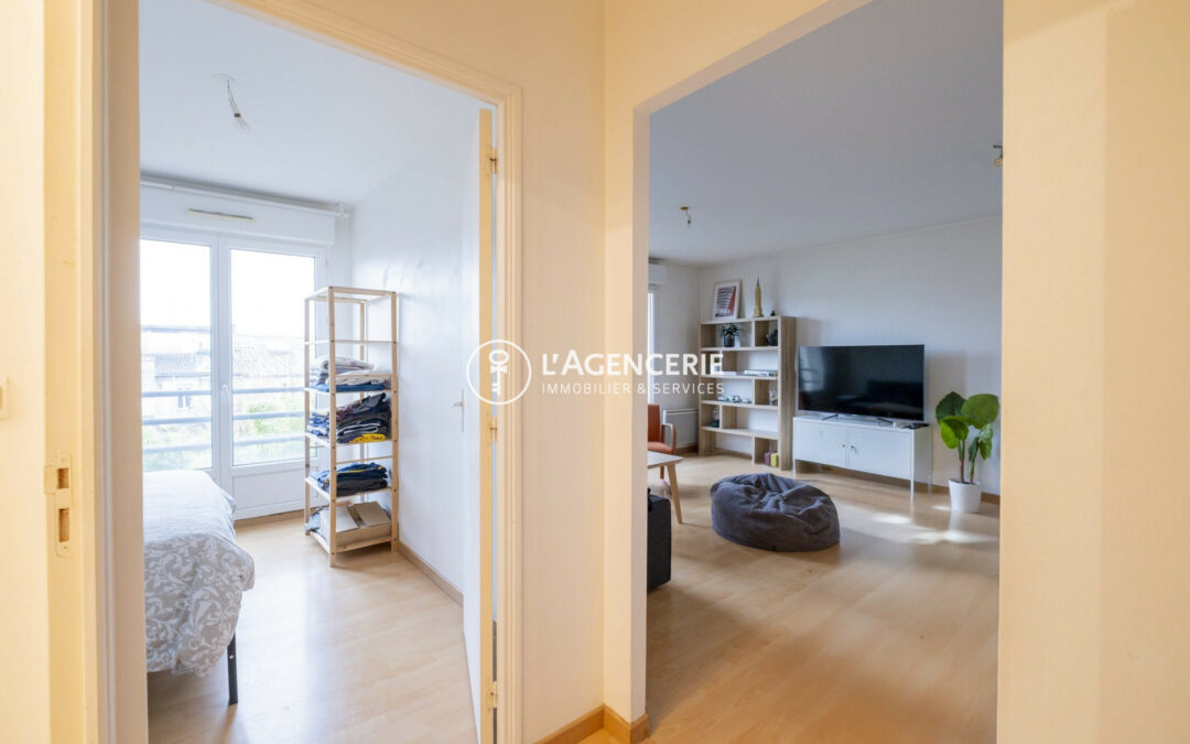 Appartement T2 de 42m² avec parking et cave
