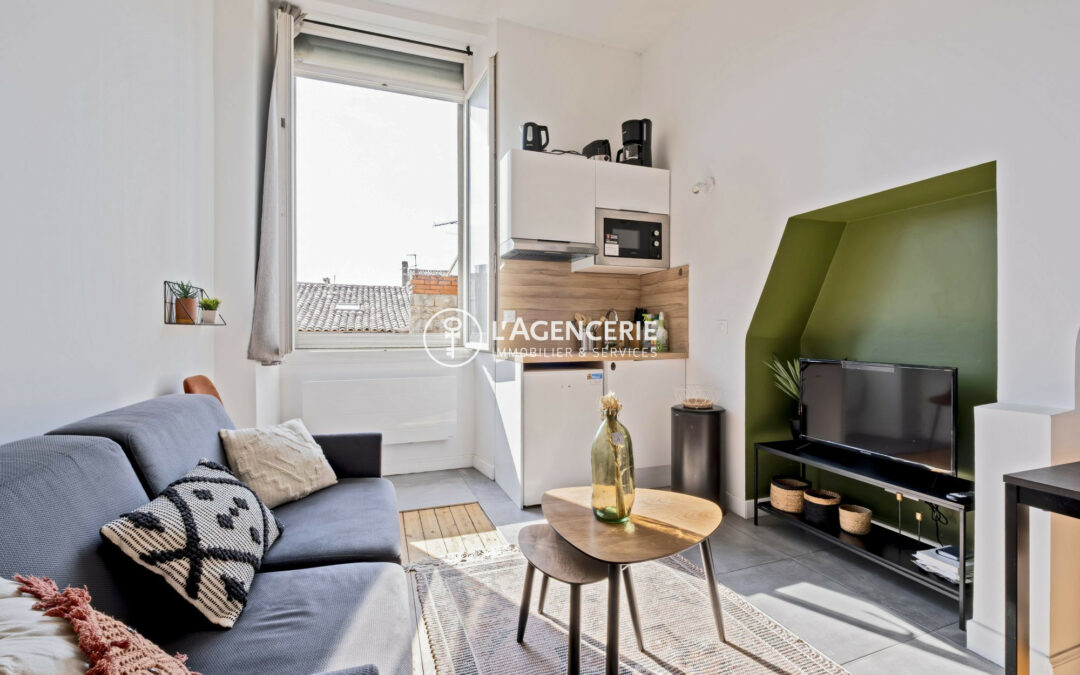 Studio meublé fraîchement rénové