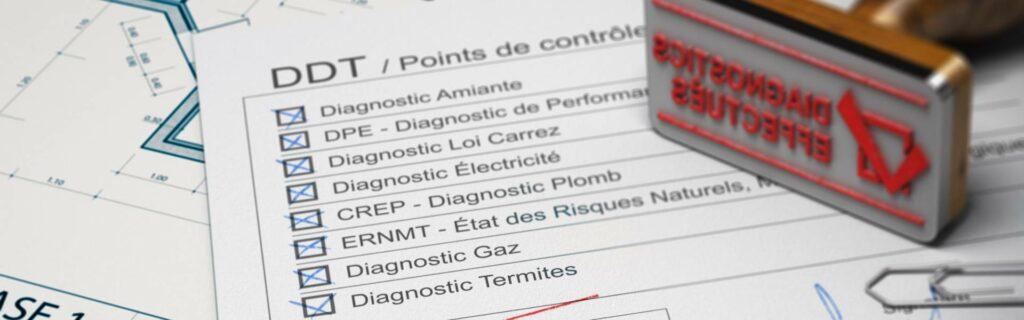 diagnostic immobiliers obligatoires