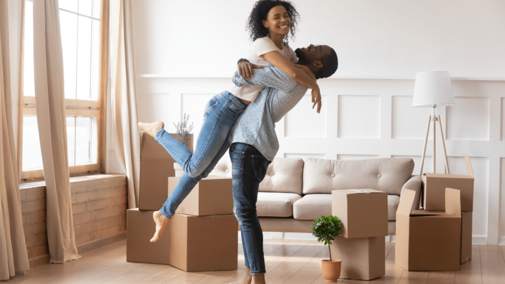Illustration of a first-time homebuyer