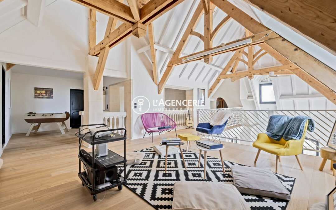 Maison familiale d’exception – 265 m² habitables + 145 m² de sous-sol aménagé – Jardin, piscine & spa