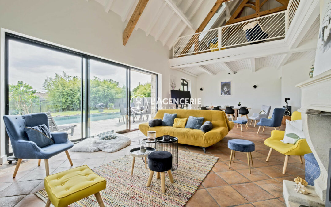 Maison familiale d’exception – 265 m² habitables + 145 m² de sous-sol aménagé – Jardin, piscine & spa