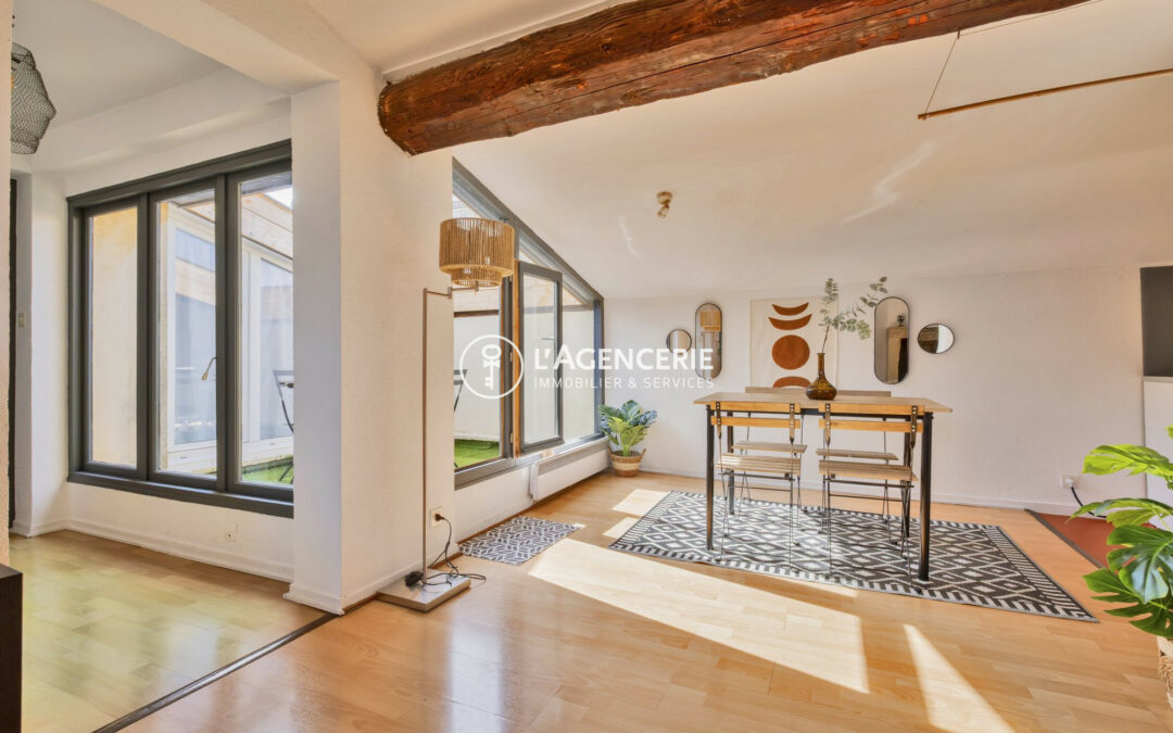 Appartement T2 avec terrasse – Place Pey Berland