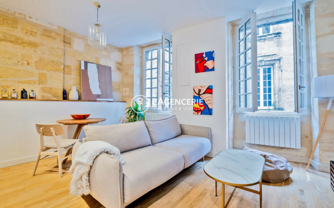 T2 entièrement rénové et meublé – quartier Saint-Pierre