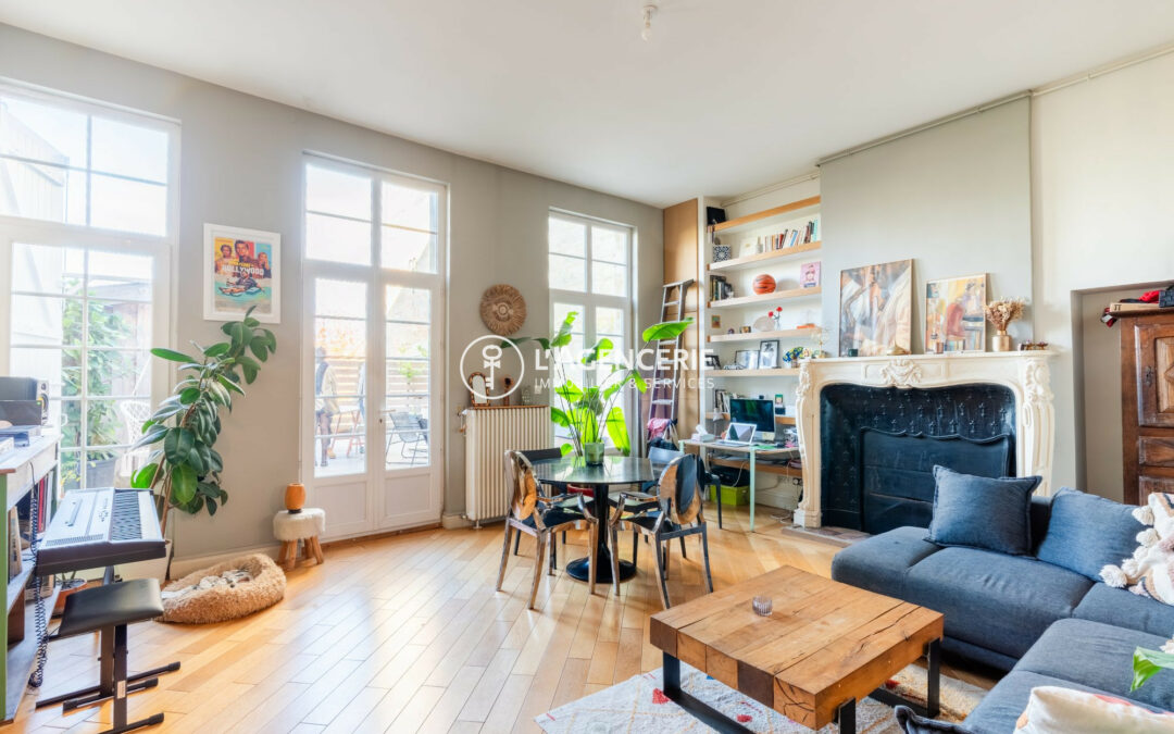 Appartement coup de coeur avec terrasse – quai des Chartrons