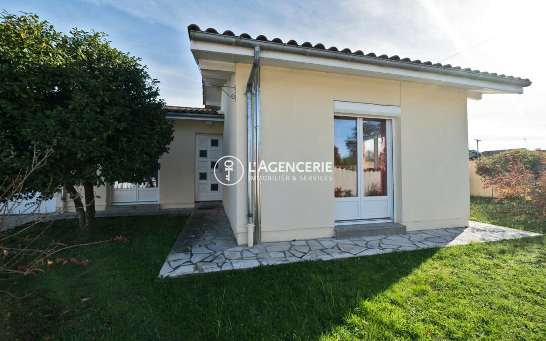 Maison 3 chambres avec garage et jardin