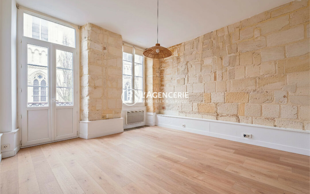 Appartement T2 avec balcon – coeur Chartrons