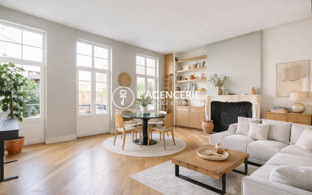 Appartement coup de coeur avec terrasse – quai des Chartrons