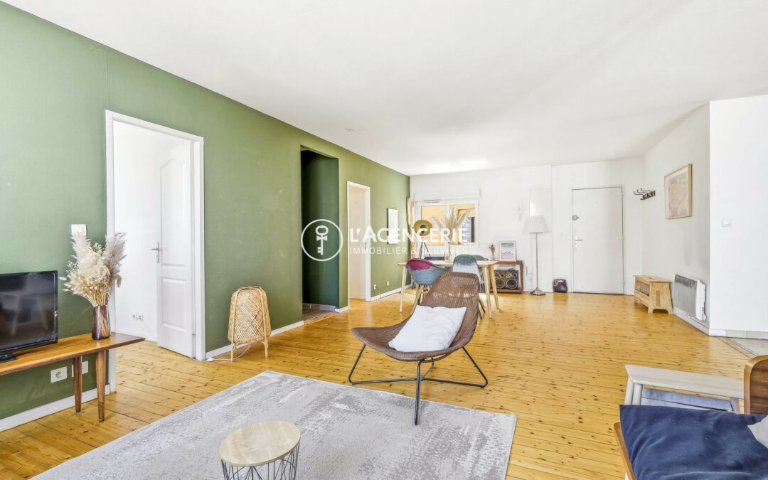 Appartement 81m² lumineux et calme